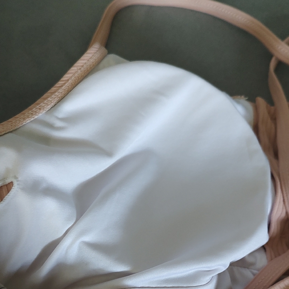 Peach Ribbed Button-Front Tank Top - Picture 7 of 7